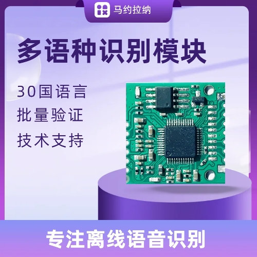 小语种模块 MA100,离线语音识别